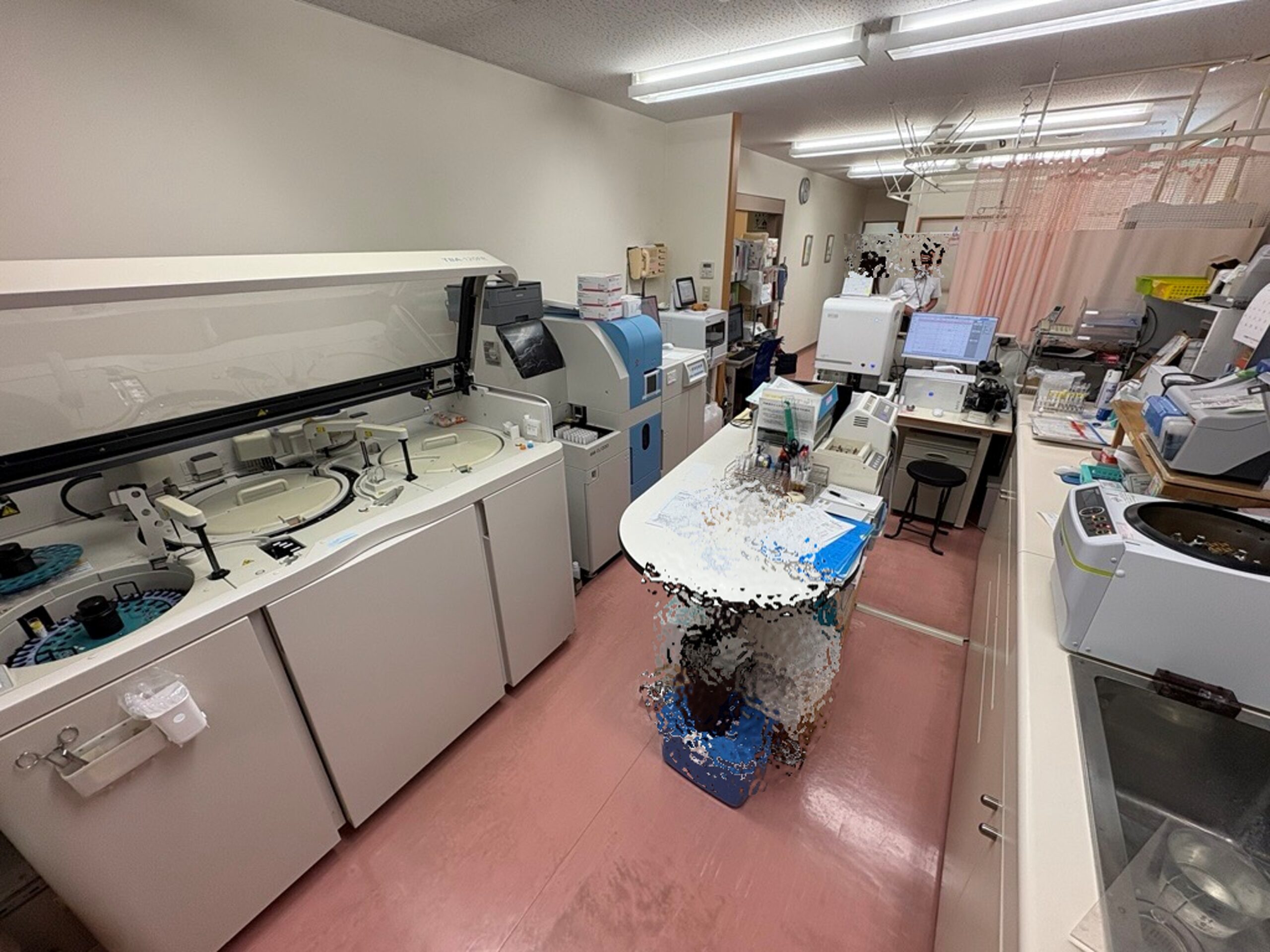 検査室の様子